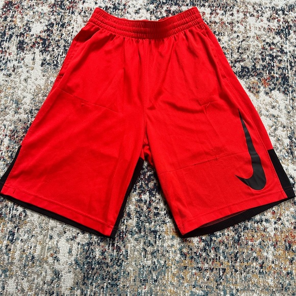 Nike Red Athletic Shorts - Picture 2 of 7